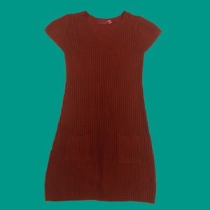 Beautiful wine colored knit dress in a M